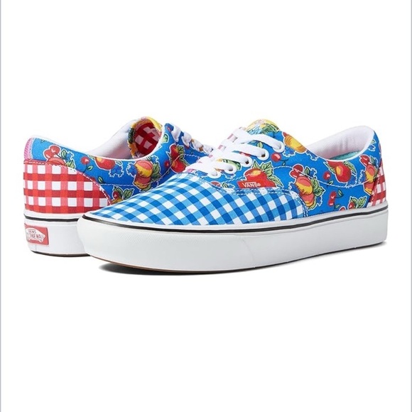 Vans Shoes - Vans Era Unisex ComfyCush Old Skool Market Day Floral Checkerboard W7  M5.5